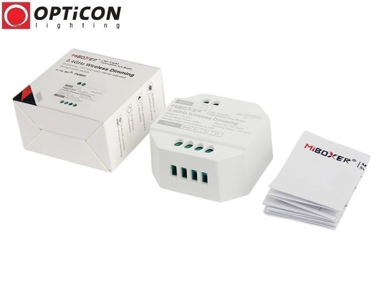 Bezprzewodowy Włącznik LED Push MiLight 230V AC RF 2,4GHz - 1 Strefa RGB / RGBW / RGBCCT