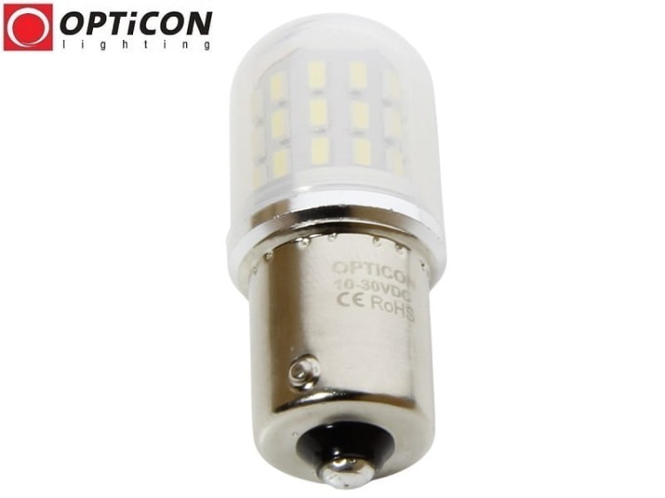 Żarówka LED P21W Ba15s 12V 24V AC/DC 39x SMD 3014 Biały Neutralny 4500K OPTICON