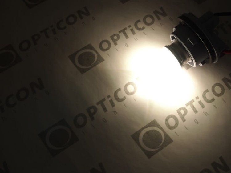 Żarówka LED P21W Ba15s 12V 24V AC/DC 39x SMD 3014 Biały Neutralny 4500K OPTICON