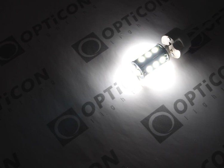 Żarówka G4 LED 1,5W 15x SMD 2835 10-30V DC Biały Zimny 6000K 12V 24V Opticon Premium