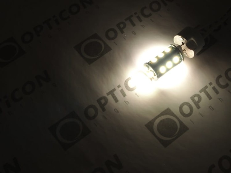 Żarówka G4 LED 1,5W 10-30V DC 15x SMD 2835 Biały Neutralny 4500K 12V 24V Opticon Premium