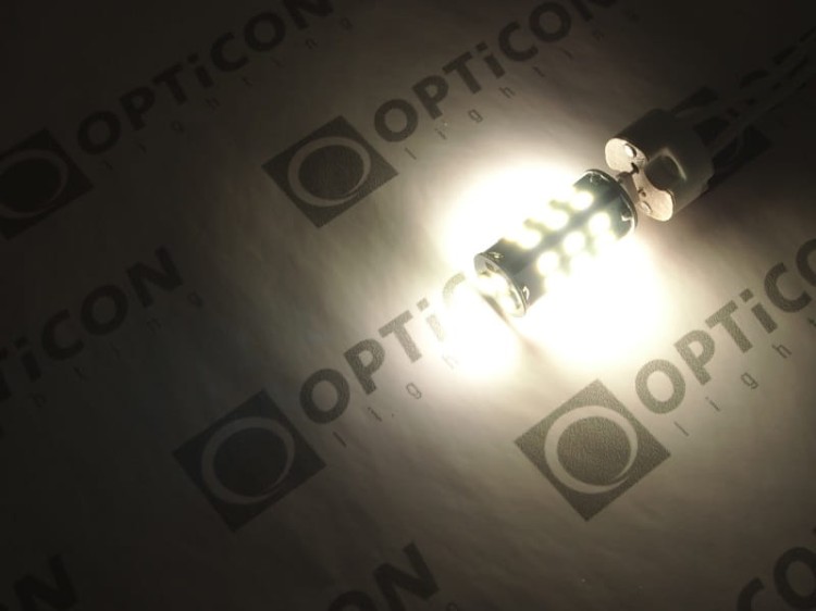 Żarówka G4 LED 2,5W 27x SMD 2835 10-30V DC Biały Dzienny 4500K 12V 24V Opticon Premium