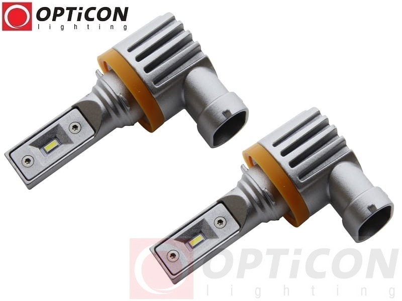 Mitsubishi Outlander - Światła Przeciwmgłowe LED H8 13W OPTICON 12V DC 3000lm 6500K - zestaw 2 sztuki