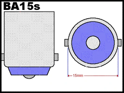 BMW 1 F20 F21 - Światła kierunkowskazów LED P21W Ba15s CANBUS Opticon Premium - Zestaw 2 żarówki