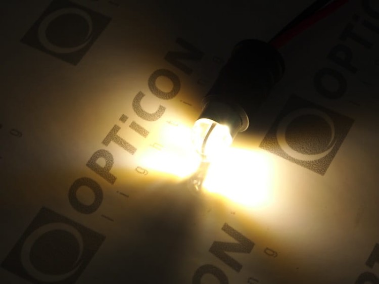 Subaru BR-Z - Oświetlenie tablicy rejestracyjnej LED W5W T10 Opticon Premium - Zestaw 2 żarówki