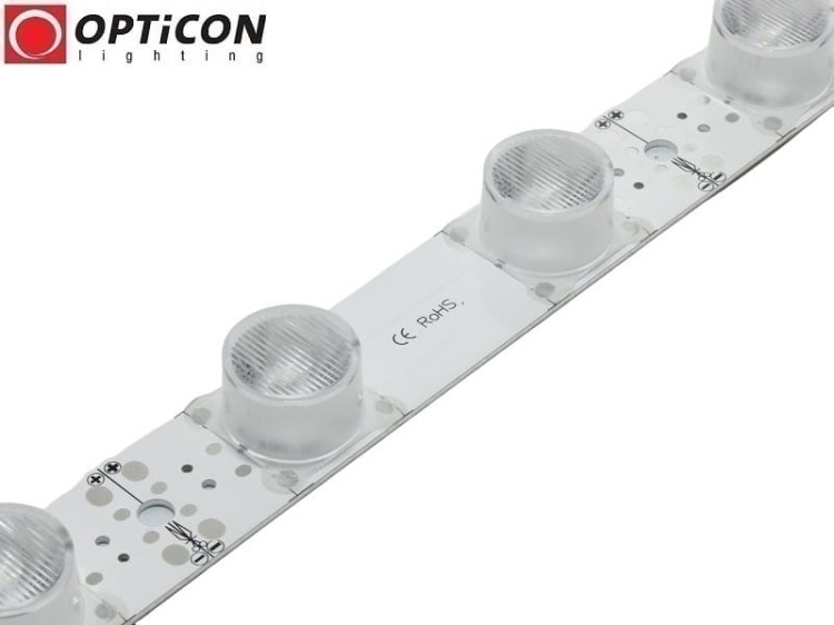 Moduł LED 24V 28W IP20 100cm 10x60st 18x SMD3030 Biały Zimny 10000K