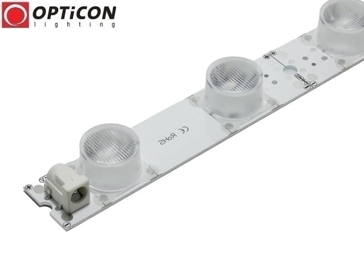 Moduł LED 24V 28W IP20 100cm 10x60st 18x SMD3030 Biały Zimny 10000K