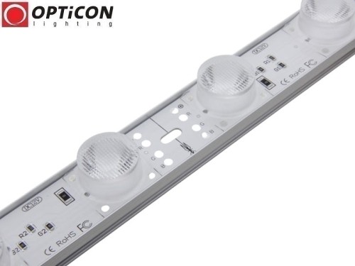 Moduł LED 12V 18W IP67 100cm 10x60st 18x SMD3030 Wielokolorowy RGB