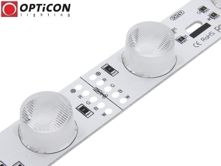 Moduł LED 24V 22W IP20 100cm 10x60st 18x SMD3030 Wielokolorowy RGBW