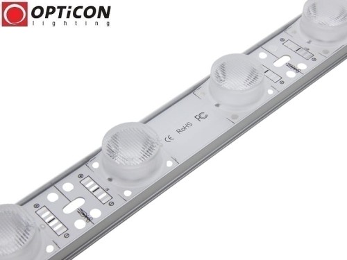 Moduł LED 24V 28W IP67 100cm 10x60st 18x SMD3030 Biały Zimny 10000K