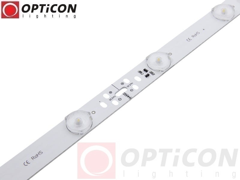 Moduł LED 24V 16,8W IP20 100cm 180st 14x SMD3030 Biały Zimny 6000K