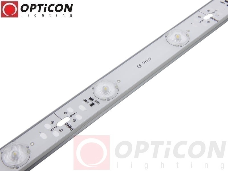 Moduł LED 24V 16,8W IP67 100cm 180st 14x SMD3030 Biały Zimny 6000K