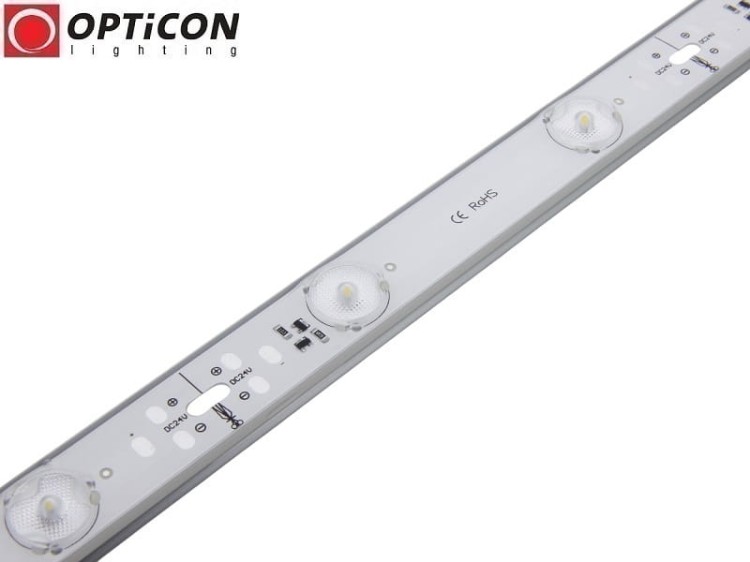 Moduł LED 24V 16,8W IP67 100cm 180st 14x SMD3030 Biały Zimny 6000K