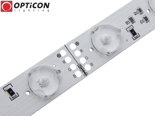 Moduł LED 24V 24W IP20 100cm 180st 24x SMD3030 Wielokolorowy RGB