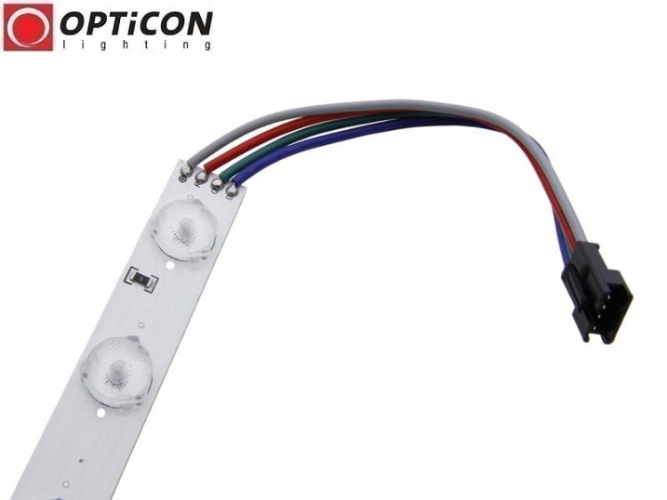 Moduł LED 24V 24W IP20 100cm 180st 24x SMD3030 Wielokolorowy RGB