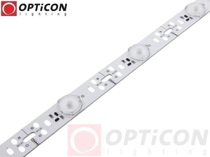 Moduł LED 12V 16,8W IP20 100cm 180st 14x SMD3030 Biały Zimny 10000K