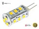  Żarówka G4 LED 1,5W 15x SMD 2835 10-30V DC Biały Ciepły 3000K 12V 24V Opticon Premium
