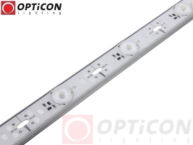 Moduł LED 12V 16,8W IP67 100cm 180st 14x SMD3030 Biały Zimny 6000K