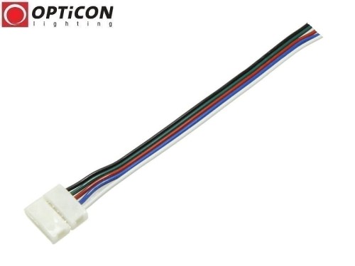 Konektor Szybkozłączka do łączenia dwóch Taśm Led RGB / RGBW 12mm