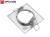 Oprawa KAPPA kwadratowa stała, odlew - Chrom dla Led 50mm 12V / 230V