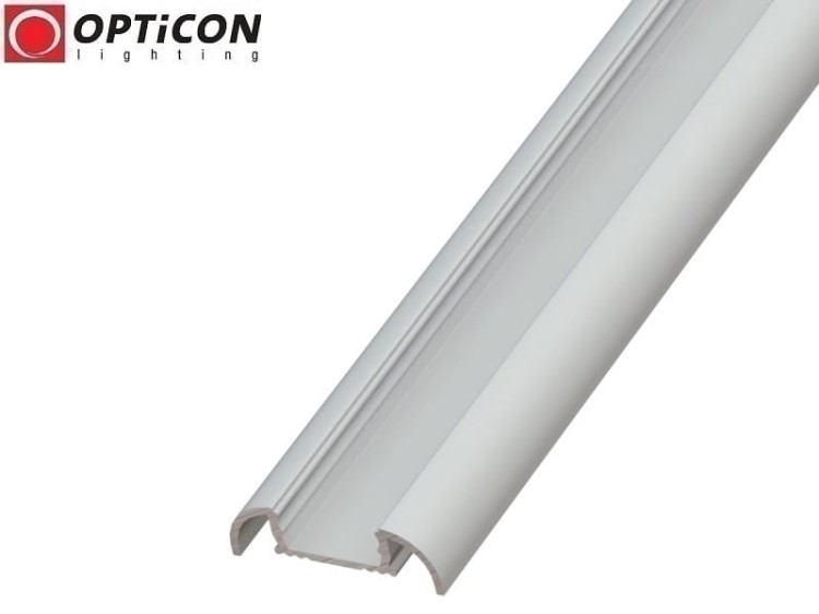 Profil LED S4 Srebrny aluminium anodowane - 100 cm