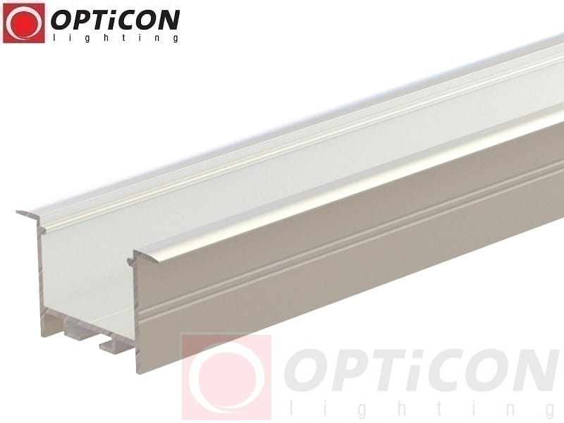 Profil LED G6 Biały aluminium anodowane - 100 cm