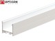 Profil LED S6 Biały aluminium anodowane - 100 cm