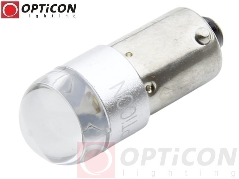Żarówka Led T4W Ba9s 6-30V DC SMD3030 Biały Zimny 6000K 6V 12V 24V OPTICON