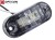 Lampka Obrysowa LED 12V DC 2x SMD5630 IP65 0,5W Biały Zimny 6000K OPTICON
