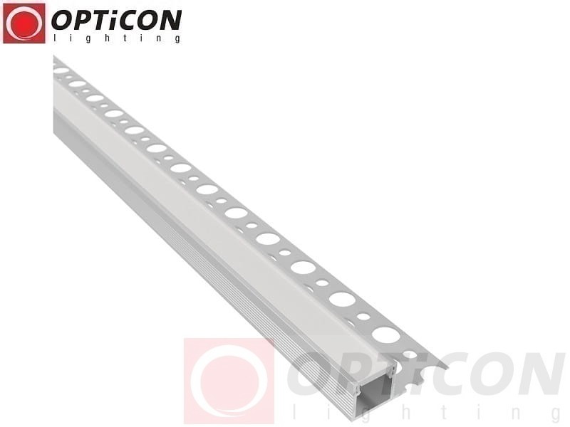 Profil LED Tile Single Srebrny aluminium anodowane - 200 cm