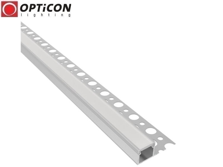 Profil LED Tile Single Srebrny aluminium anodowane - 200 cm