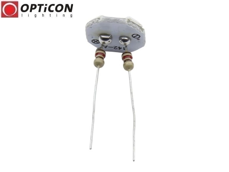 Moduł Świetlny LED 5mm 24V DC 1x SMD5050 Kolor Czerwony