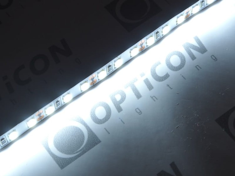 Taśma LED 12V 600 SMD 2835 8mm IP20 18W/m Biały Zimny 10000K OPTICON PREMIUM