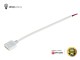 Konektor do Taśm Led RGB 10mm 4pin żeński 100cm - Połączenie ze sterownikiem