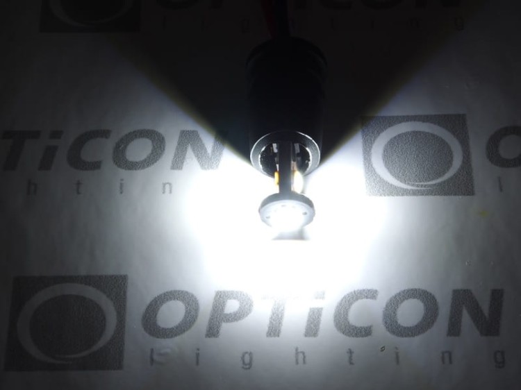Żarówka Led W5W T10 12V DC 3x SMD 2835 Biały Zimny 8000K OPTICON PREMIUM