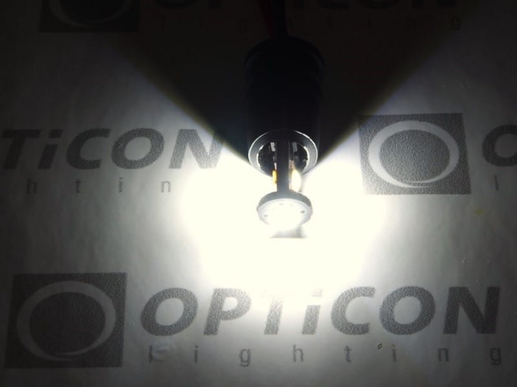 Żarówka Led W5W T10 12V DC 3x SMD 2835 Biały Zimny 6000K OPTICON PREMIUM