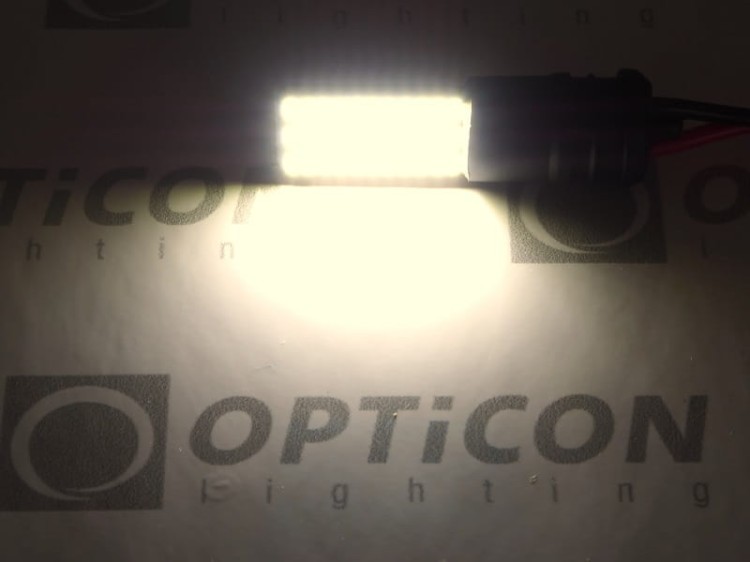 Żarówka Led W5W T10 12V DC 33x SMD 4014 Biały Neutralny 4500K OPTICON PREMIUM