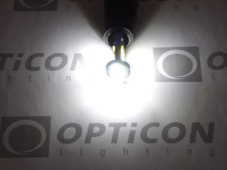 Żarówka Led W5W T10 12V DC 15x SMD 3014 Biały Zimny 6000K OPTICON PREMIUM