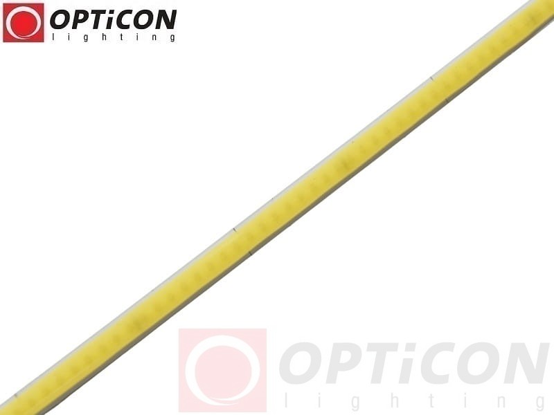 Taśma LED 12V COB 1920 SMD 5mm IP20 6W/m Biały Zimny 6000K OPTICON PREMIUM