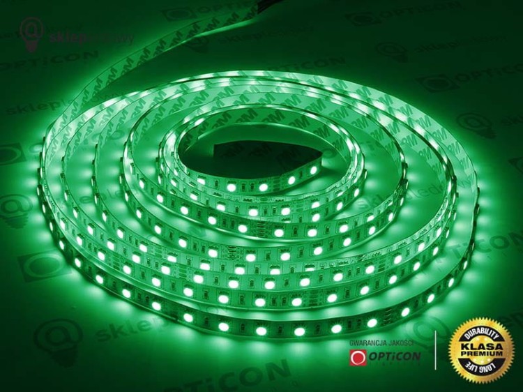 Taśma LED 5V DC 240x SMD 5050 10mm IP20 9,6W Wielokolorowa RGB OPTICON PREMIUM