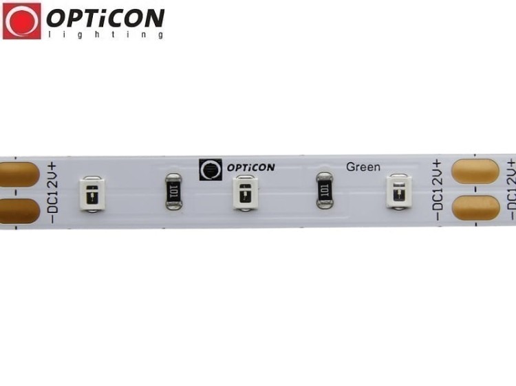 Taśma LED 12V 300 SMD 2835 8mm IP20 4,8W/m Kolor Zielony OPTICON PREMIUM
