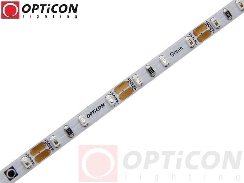 Taśma LED 12V 600 SMD 2216 4mm IP20 7,2W /m Kolor Zielony OPTICON PREMIUM