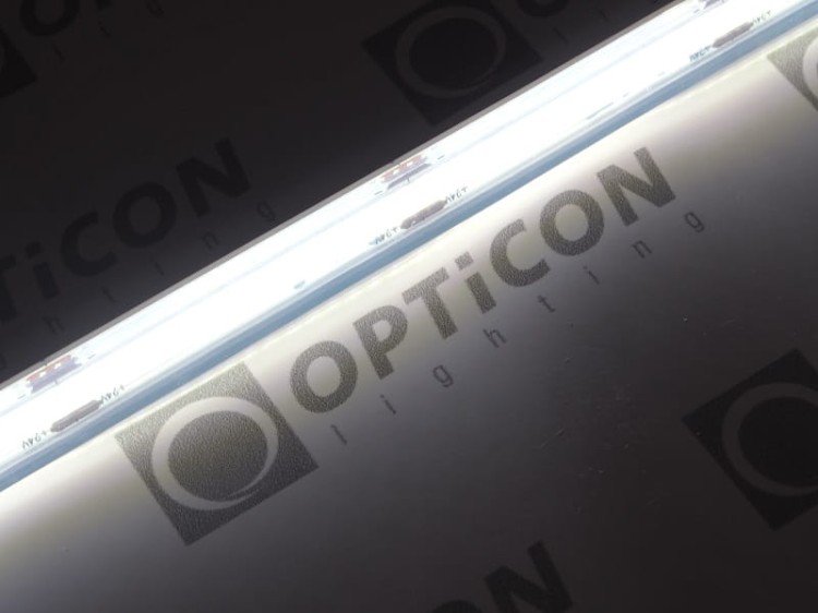 Taśma LED 12V COB 1600 SMD 10mm IP68 8W/m Biały Zimny 6000K OPTICON PREMIUM