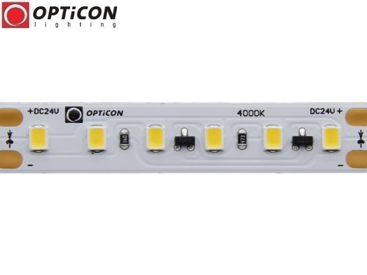 Taśma LED 24V DC Biały Neutralny 4000K 600 SMD 2835 10mm IP20 8,5W /m Ultra Long OPTICON PREMIUM