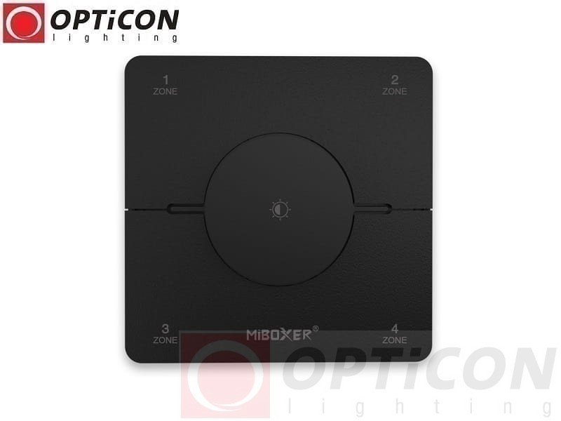 Pilot Miboxer K0S MONO / CCT 4x Strefowy Radiowy 2,4G - Czarny