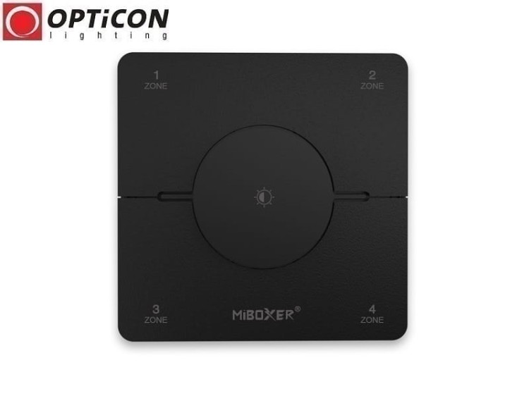 Pilot Miboxer K0S MONO / CCT 4x Strefowy Radiowy 2,4G - Czarny