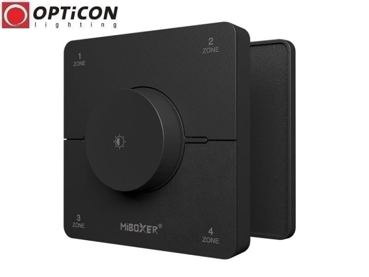 Pilot Miboxer K0S MONO / CCT 4x Strefowy Radiowy 2,4G - Czarny