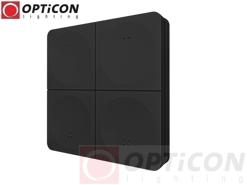 Pilot Miboxer K4 MONO / CCT 4x Strefowy Radiowy 2,4G - Czarny