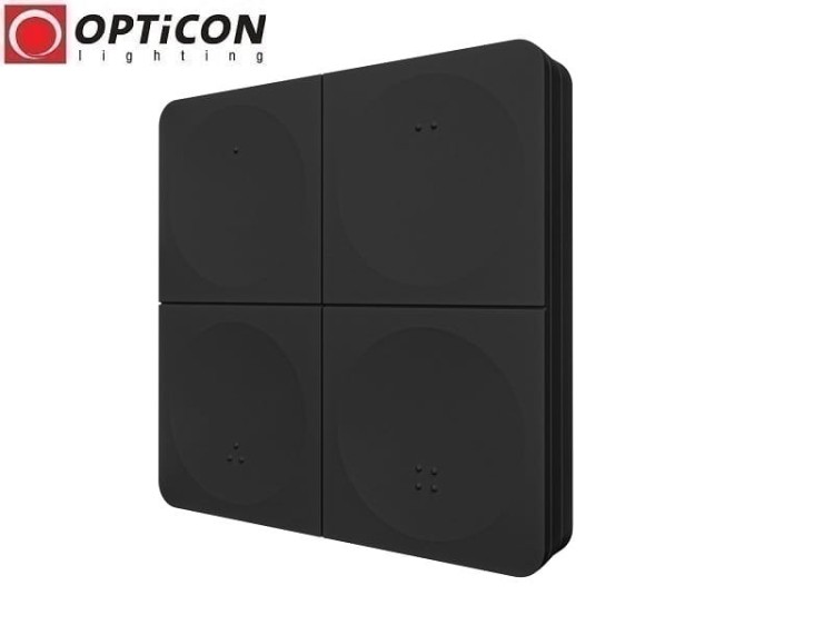 Pilot Miboxer K4 MONO / CCT 4x Strefowy Radiowy 2,4G - Czarny