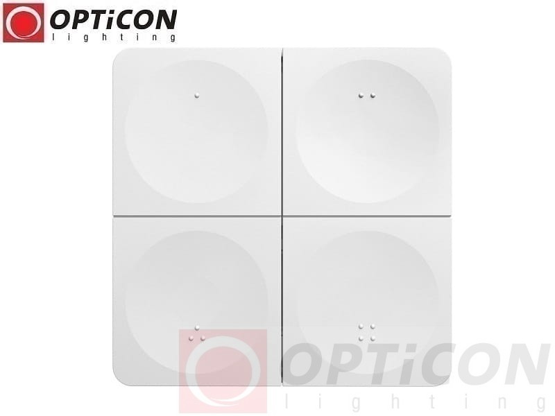 Pilot Miboxer K4 MONO / CCT 4x Strefowy Radiowy 2,4G - Biały